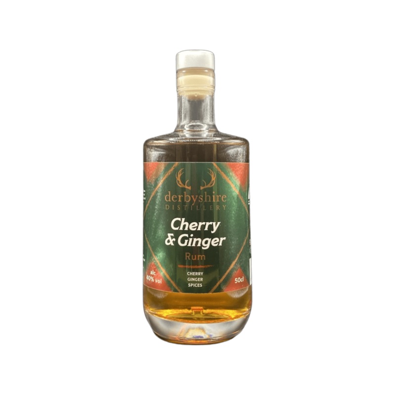 Derbyshire Distillery Cherry & Ginger Rum 50cl