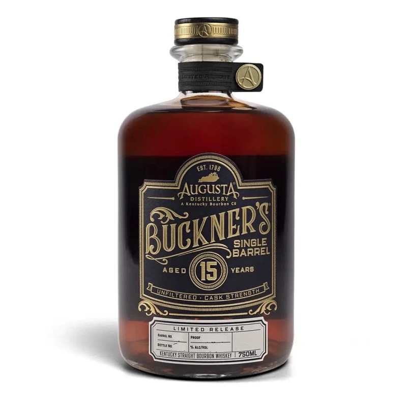 Augusta Distillery Buckner’s Single Barrel Bourbon 15 Year Barrel 9 112.5 Proof