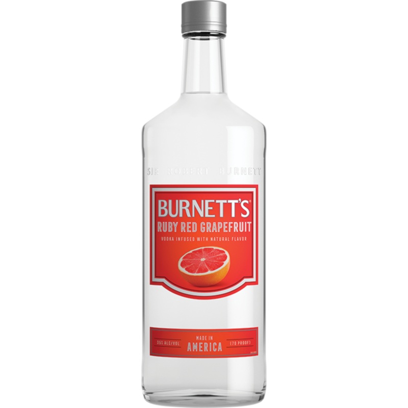 Burnett’S Ruby Red Grapefruit Flavored Vodka 70 750 ML