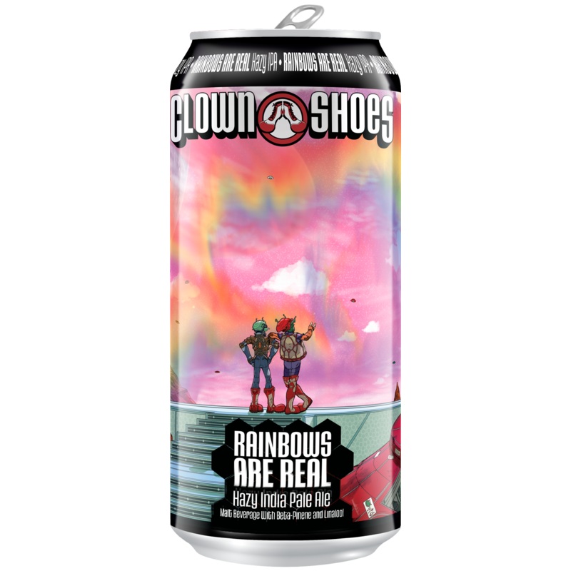 Clown Shoes Rainbows are Real Hazy IPA
