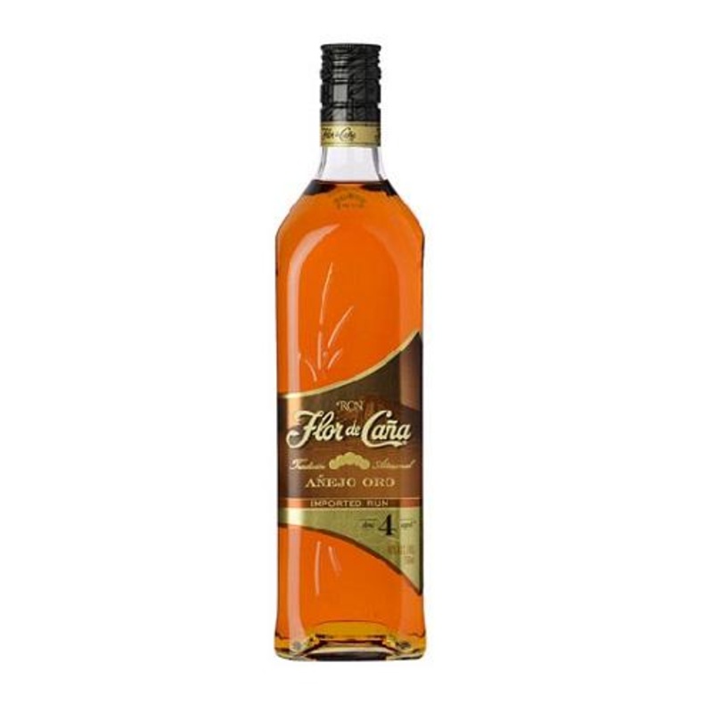 Flor de Cana Rum Anejo Oro 4 Year – 750ML