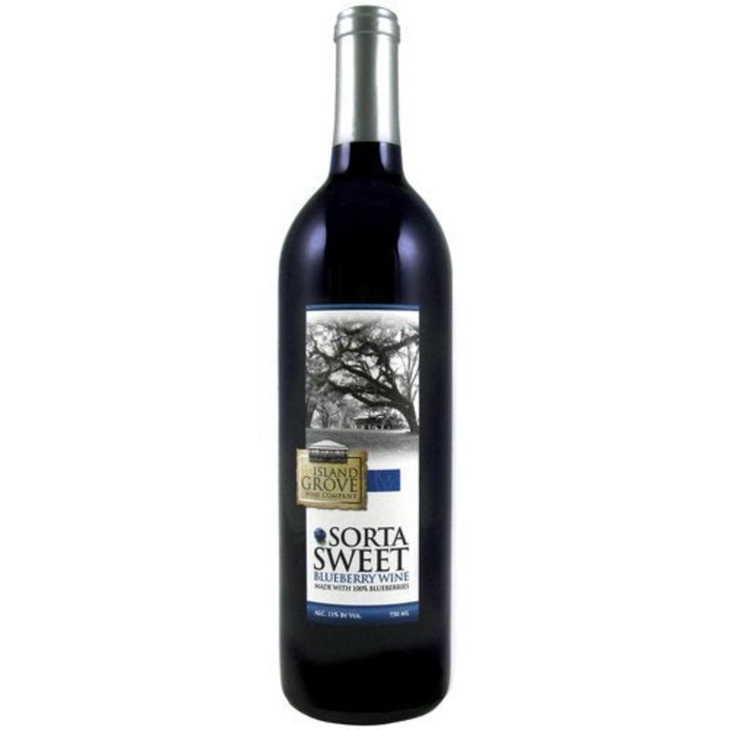 Island Grove Sorta Sweet Blueberry 750ML