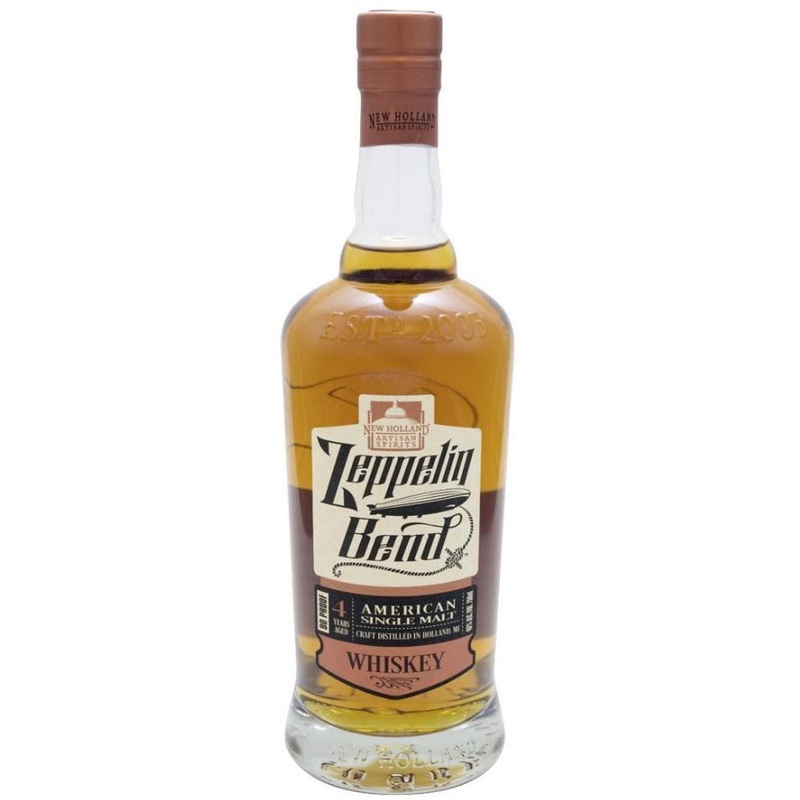 New Holland Spirits Zeppelin Bend Single Malt Whiskey