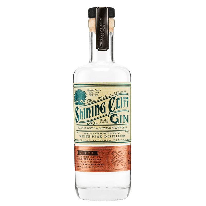 White Peak Shining Cliff Spiced Gin 50cl