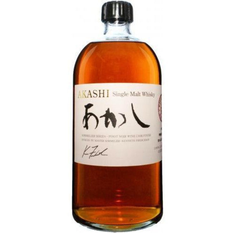 Akashi Sommelier Series Pinot Noir Wine Cask Finish Single Malt Whisky