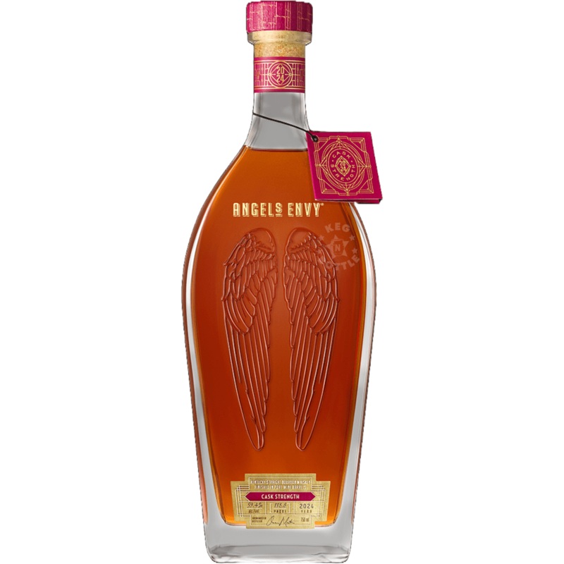 Angel’s Envy 2024 Cask Strength Kentucky Straight Bourbon Whiskey 750ml
