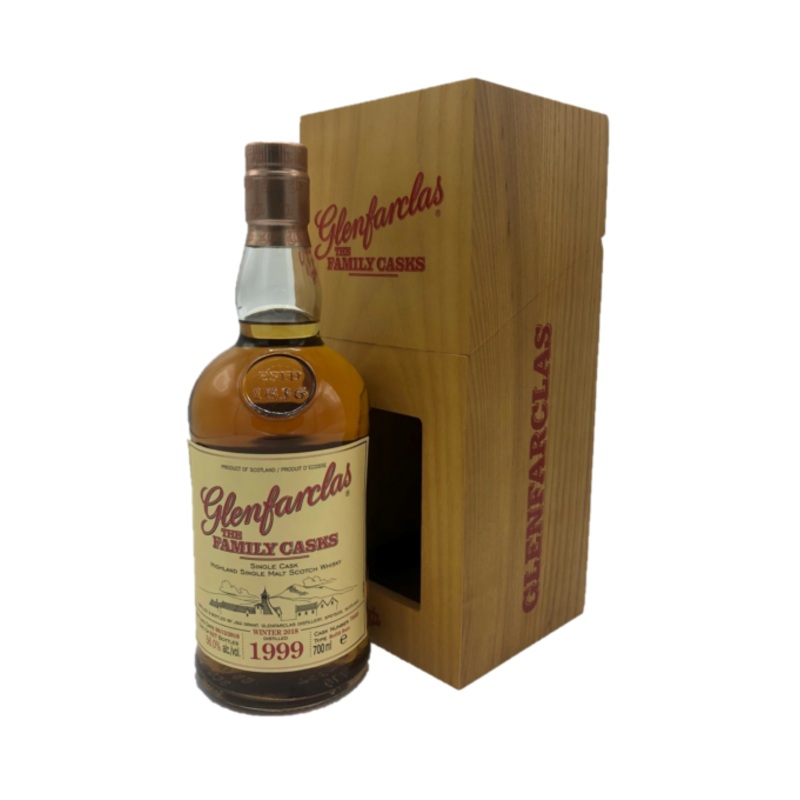Glenfarclas Family Cask Winter 2018 Cask #7060 1999 19 Year Old 700ml 56% – Whisky
