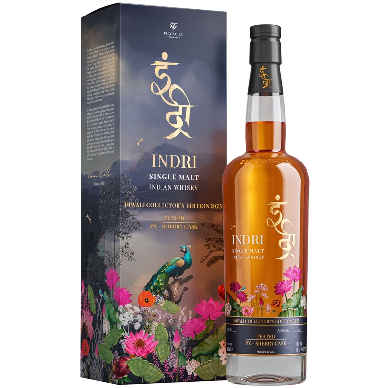 Indri Diwali Collector’s Edition 2023 Single Malt Indian Whisky 70cl