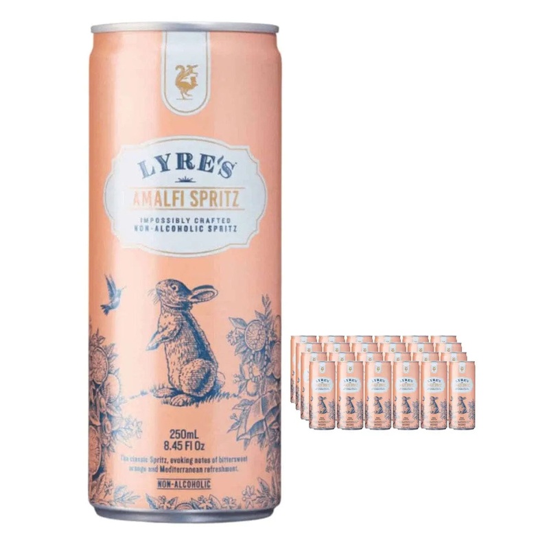 Lyre’s Amalfi Spritz Premixed Drink, 24 x 250 ml