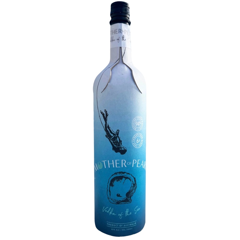 Mother of Pearl Vodka Of The Sea Paper Bottle 70cl