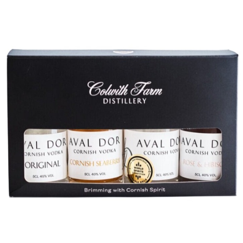 Aval Dor Miniature Vodka Gift Pack 4x5cl