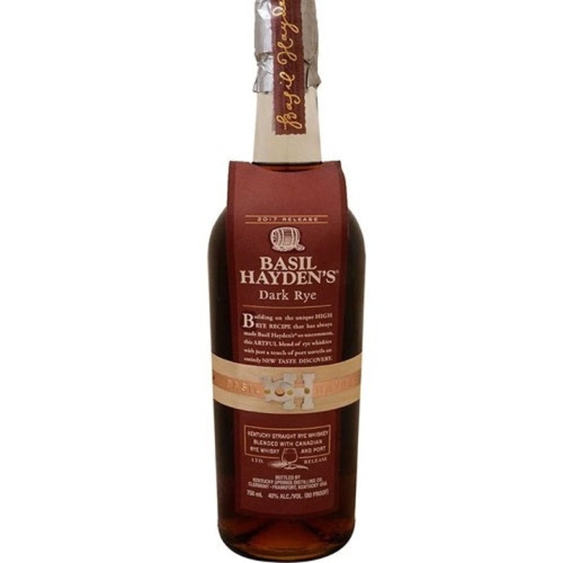 Basil Hayden’s Bourbon dark rye 750ML