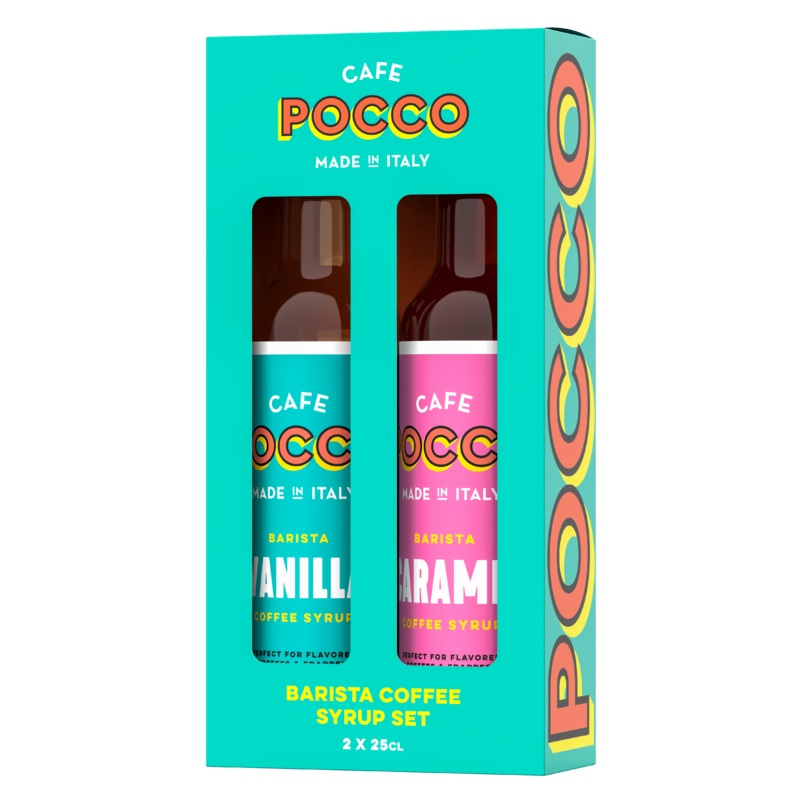 Cafe Pocco Barista Syrup Set 2x25cl
