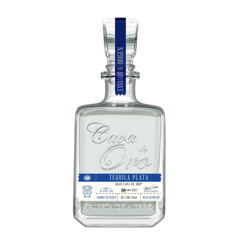 Cava de Oro Plata Tequila 100% Agave 5cl
