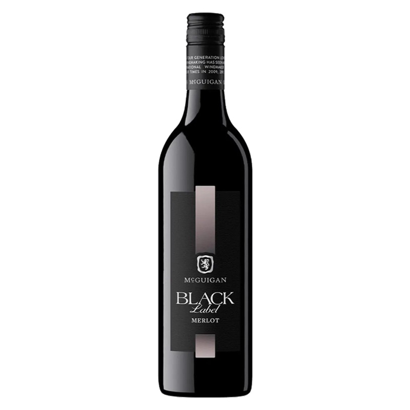 McGuigan Black Label Merlot, 75 cl