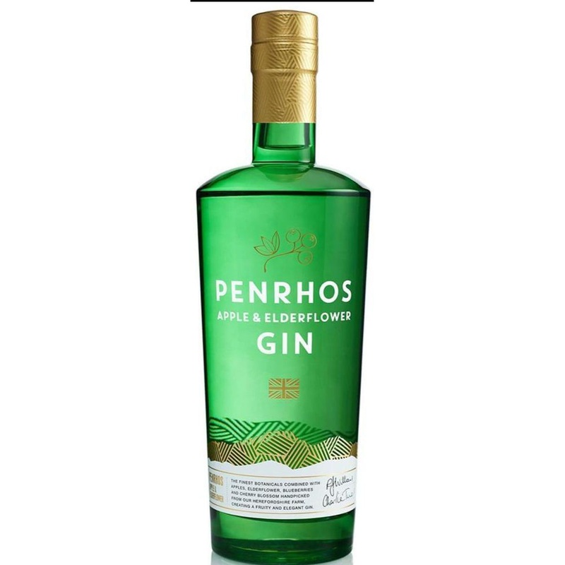 Penrhos Apple and Elderflower Gin 1 Bottle