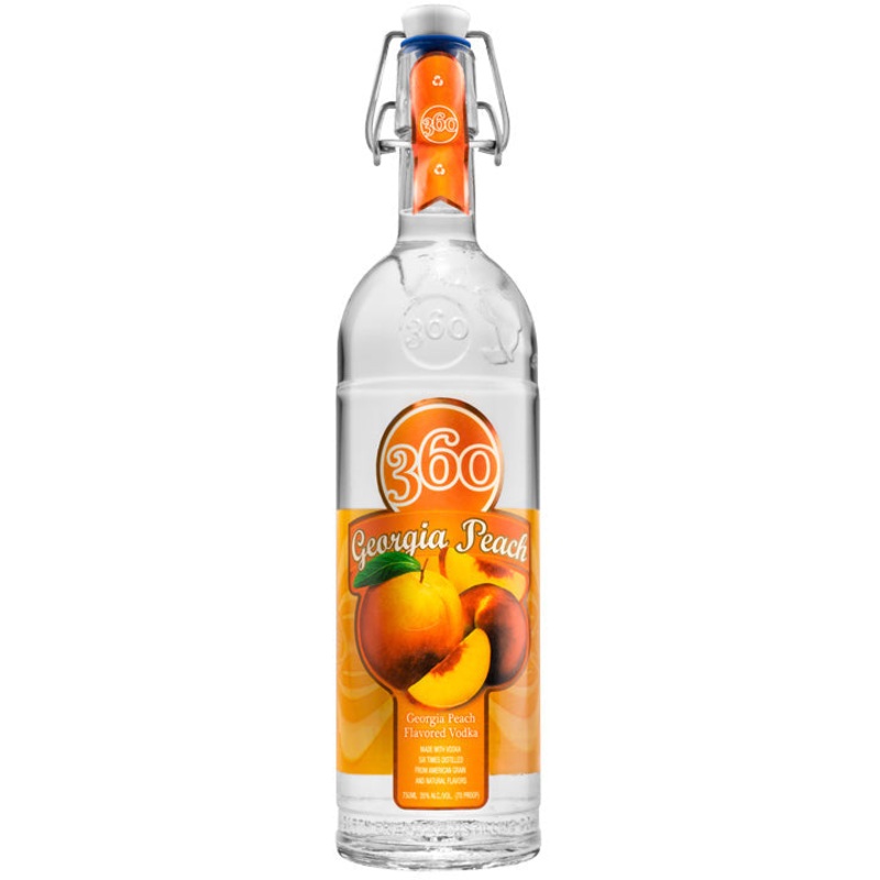360 Vodka Georgia Peach Flavored Vodka