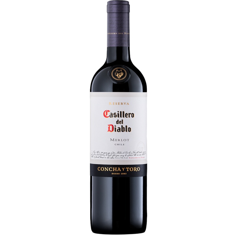 Casillero del Diablo Merlot Reserva 750 ML
