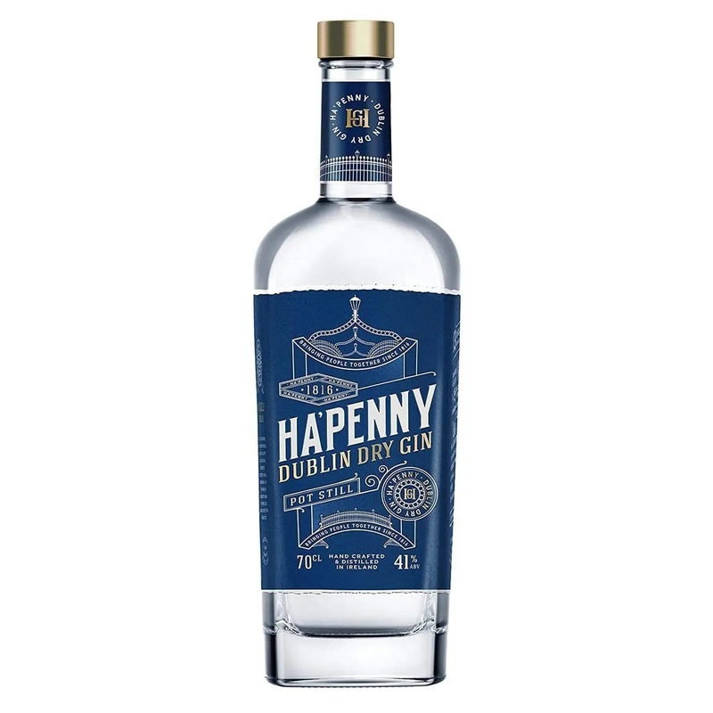 Ha’Penny Dublin Dry Gin, 70 cl