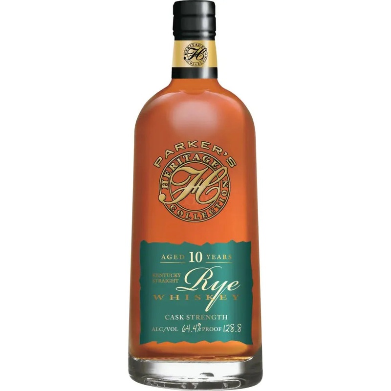 Parker’s Heritage Collection 17 Rye Whiskey 10 Year 2023 128.8 Proof