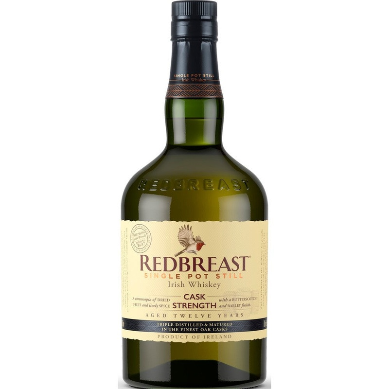 Redbreast 12 Year Old Cask Strength Irish Single Pot Still Whiskey