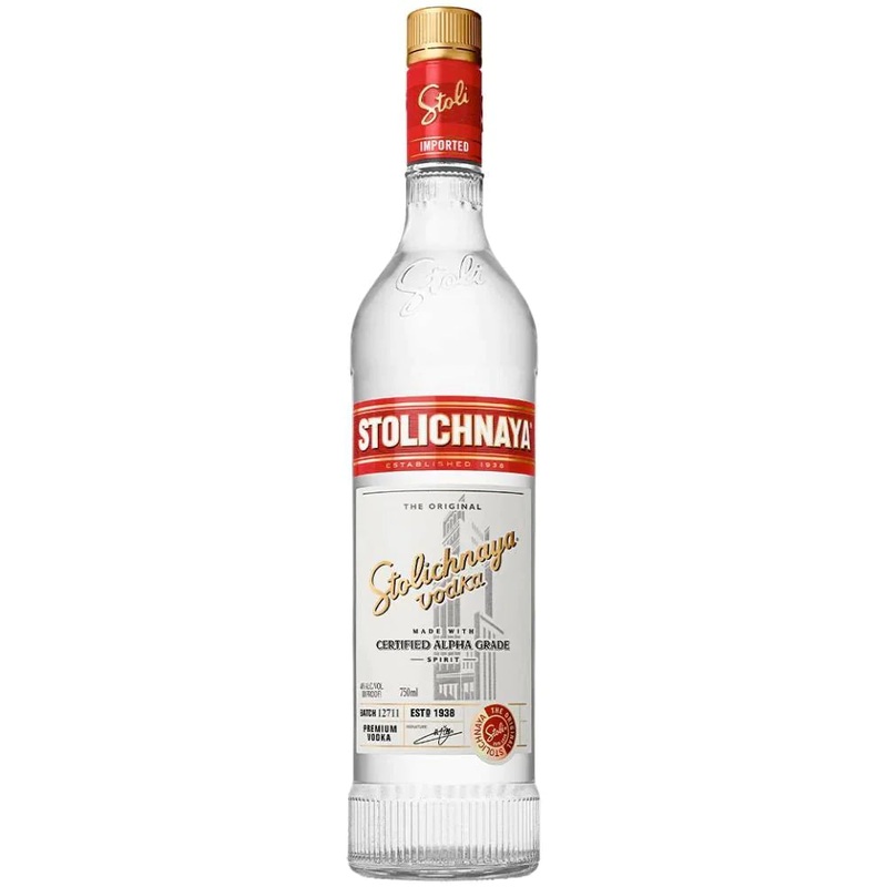 Stolichnaya Premium Vodka 750mL