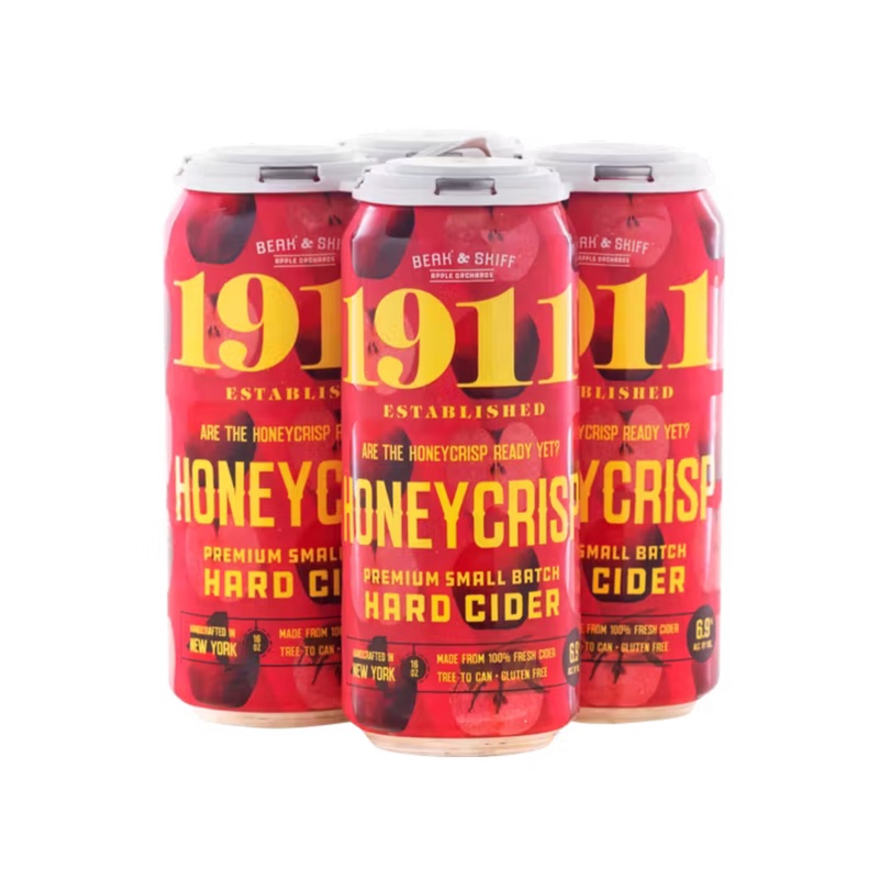 1911 Cider Honeycrisp Hard Cider 4 PACK 16 OZ CANS