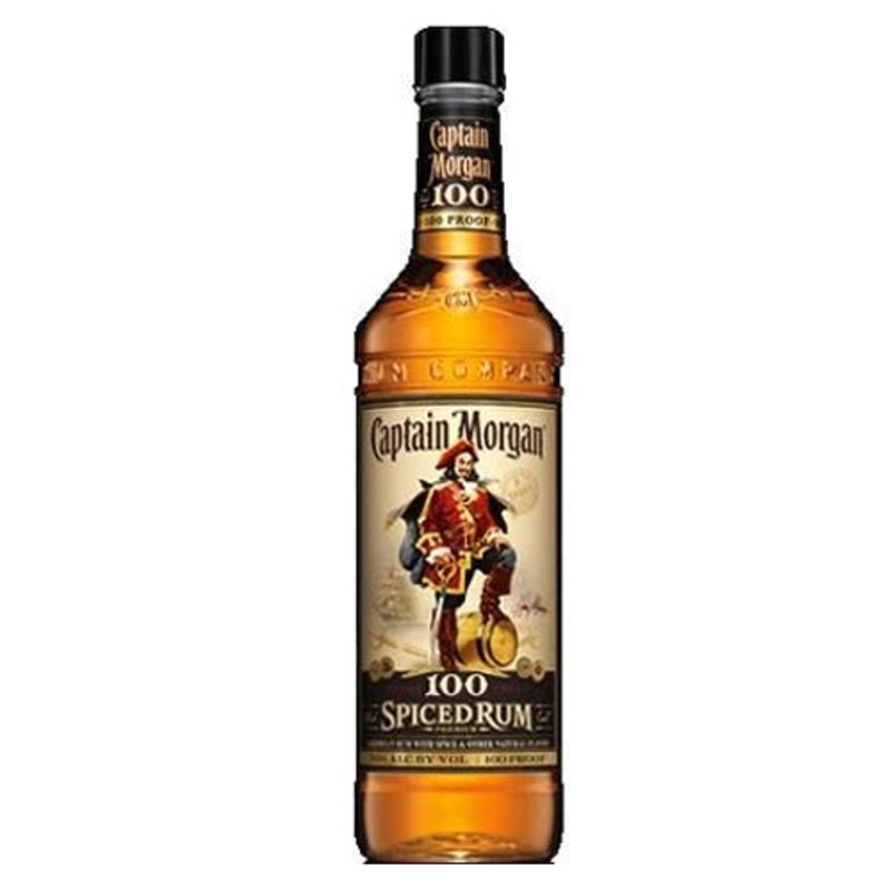Captain Morgan Rum Spiced 100@ – 750ML