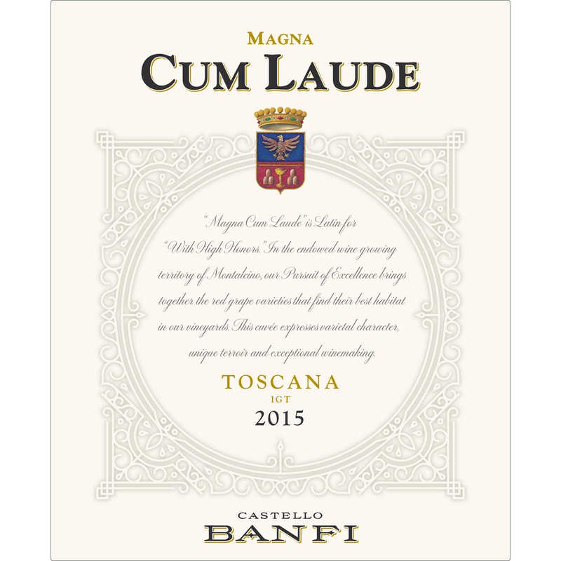 Castello Banfi Magna Cum Laude Toscana IGT Red Blend 750ml