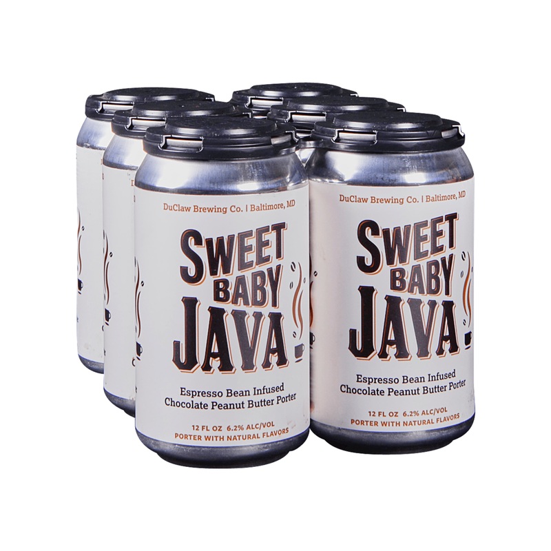 DuClaw Sweet Baby Java Porter 6 PACK 12 OZ CANS
