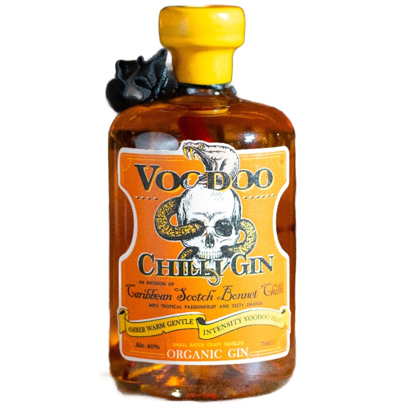 GYR Amber Warm Gentle Voodoo Chilli Gin 70cl