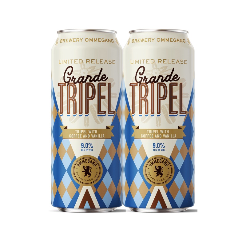 Ommegang Grande Tripel Ale 4 PACK 16 OZ CANS