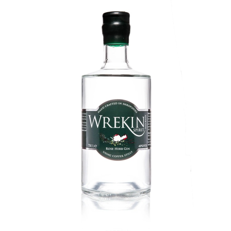Wrekin Rose Herb Gin 70cl