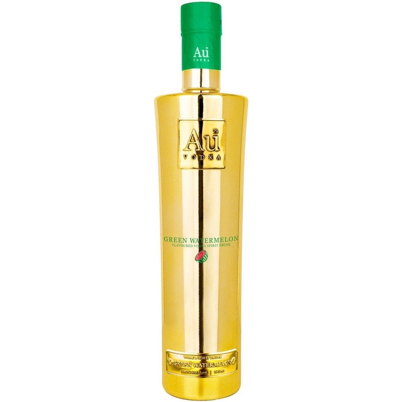 AU Green Watermelon Vodka 1 Bottle