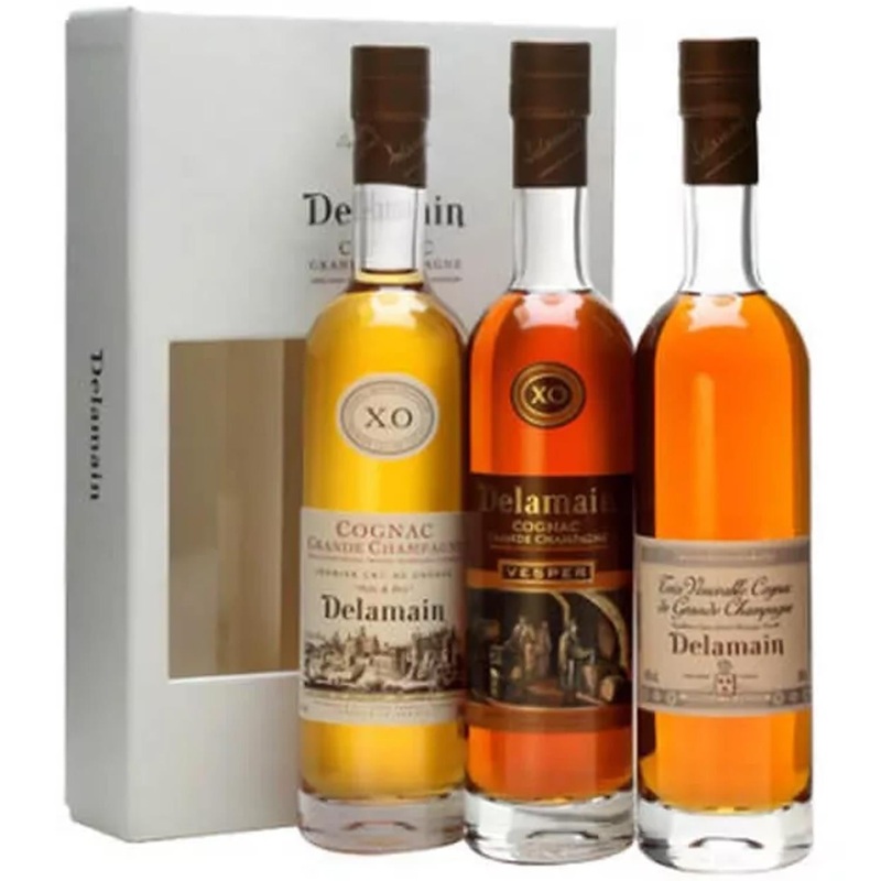 Delamain Trio Of Cognac 20cl