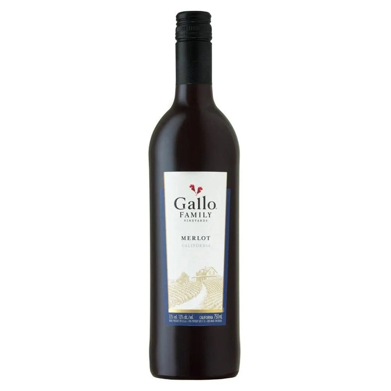Gallo Family Vineyards Merlot Red Wine, 75 cl