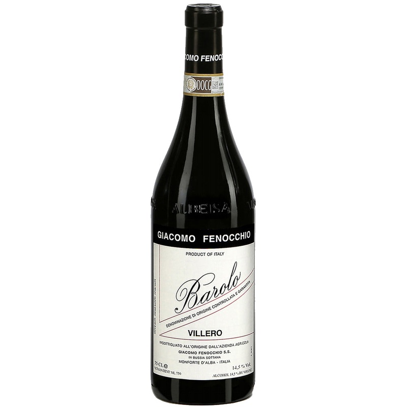 Giacomo Fenocchio Barolo Villero 2018 Single Bottle