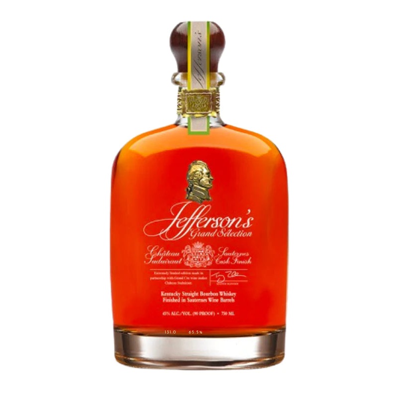 Jefferson’s Grand Selection Chateau Suduiraut Bourbon Whiskey 750mL