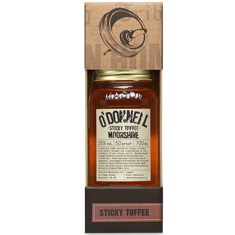 O’Donnell Moonshine Sticky Toffee With Pouring Lid 70cl