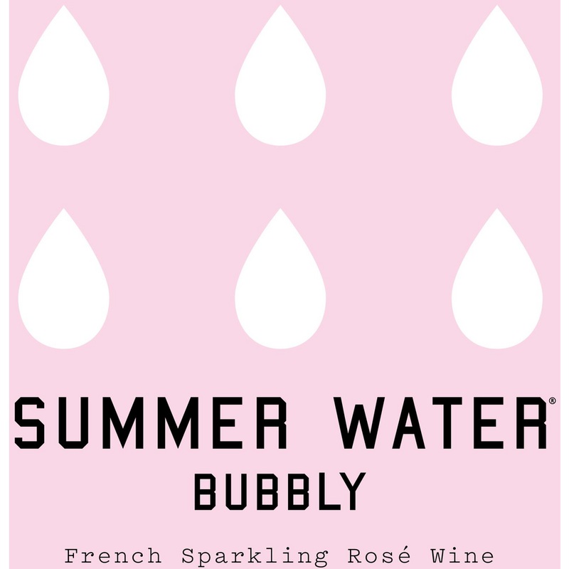 Summer Water French Bubbly Sparkling Rose 750ml