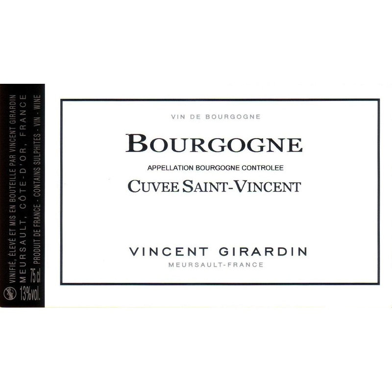 Vincent Girardin Cuvee Saint Vincent Rouge