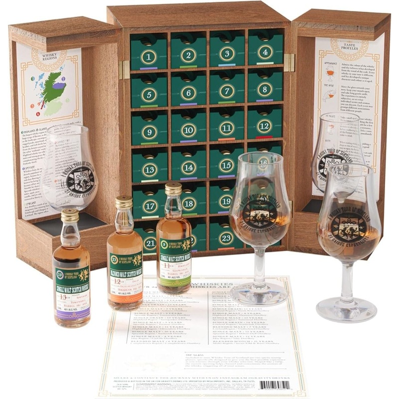 A Whisky Tour of Scotland Whisky Advent Calendar 2nd Edition 24x5cl