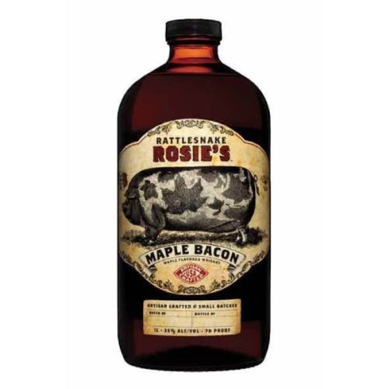 Rattlesnake Rosies Maple Bacon Whiskey – 750ML