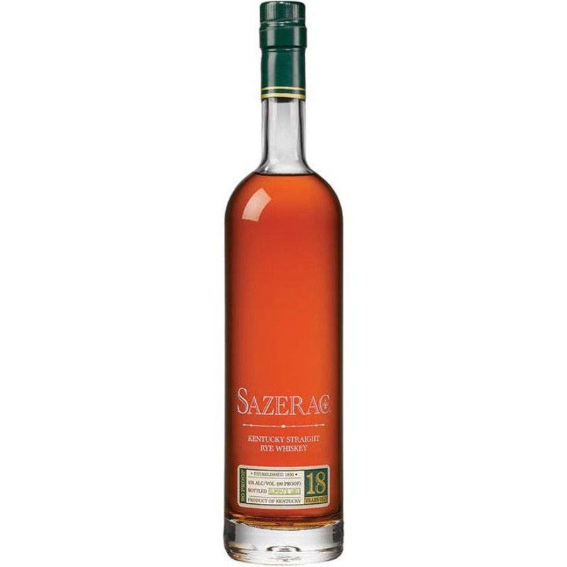 Sazerac 18 Year Old Kentucky Straight Rye Whiskey 2006