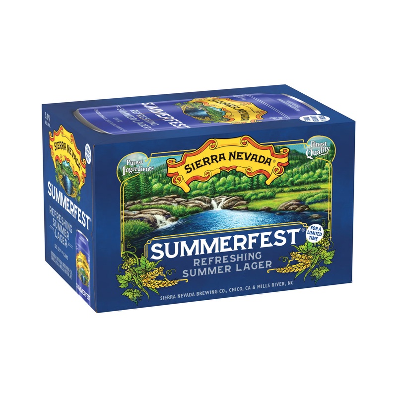 Sierra Nevada Summerfest Lager 6 PACK 12 OZ CANS
