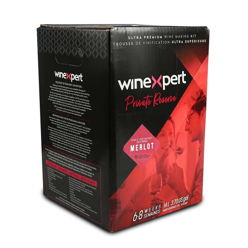 WinExpert Private Reserve 30 Bottle California Napa Valley Stags Leap Merlot