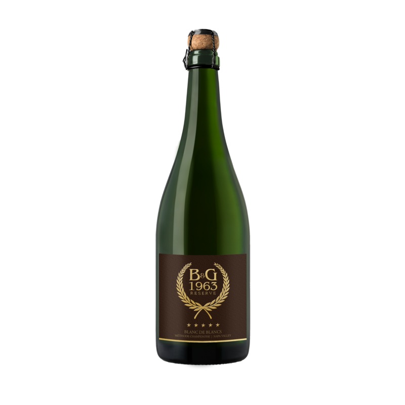 B&G 1963 Reserve – Sparkling Blanc de Blancs – Mthode Champenoise – Napa Valley