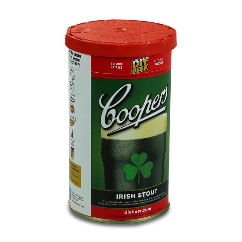 Coopers 40 Pint Beer Kit – Premium Irish Stout