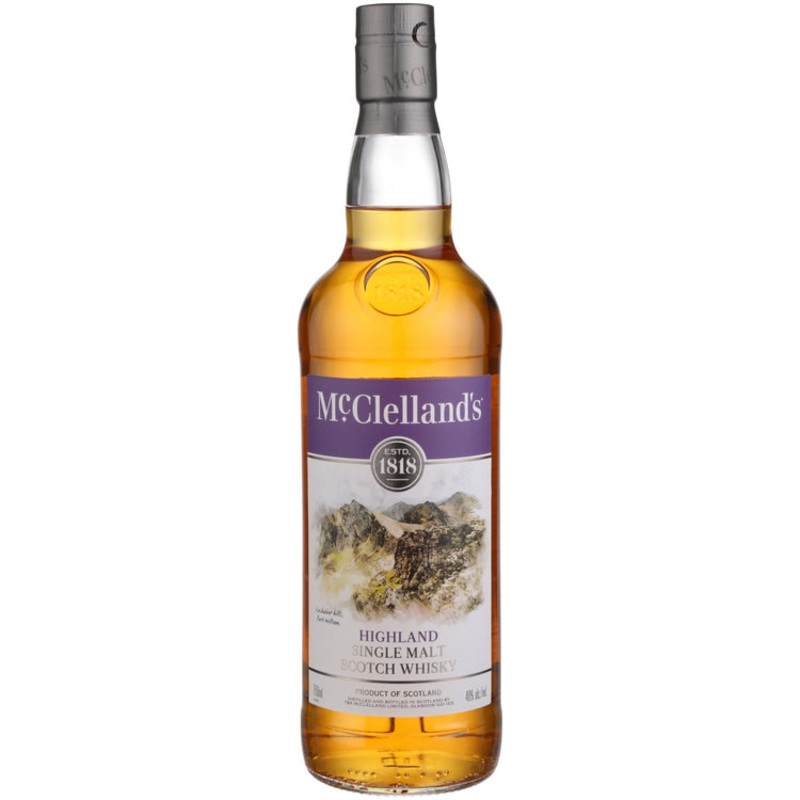 Mcclelland’S Single Malt Scotch Highland 80 750 ML