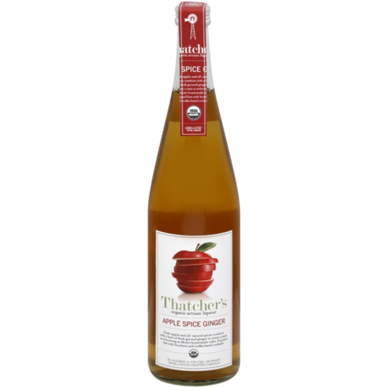 Thatcher’s Apple Spice & Ginger Liqueur Organic Artisan